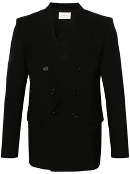 Saint Laurent: Пиджаки из шерсти 