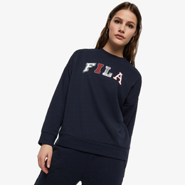 FILA: Синий свитшот 