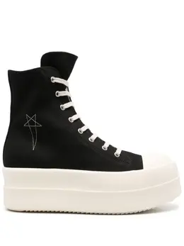 Rick Owens DRKSHDW: Чёрные кроссовки 