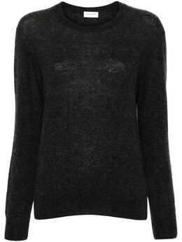 Saint Laurent: Чёрный свитер 
