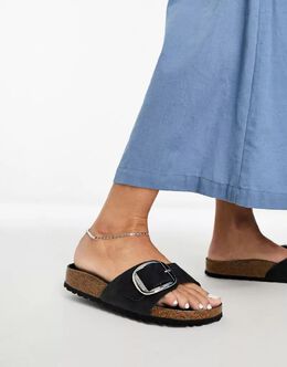 Birkenstock: Чёрные сандалии  Madrid