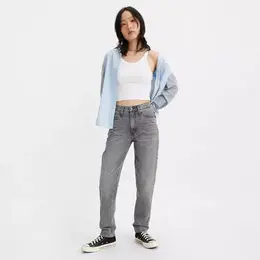 Levi's: Серые джинсы 