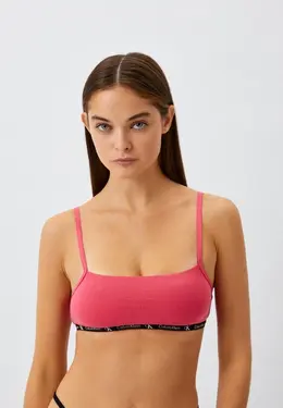 Calvin Klein Underwear: Розовый бюстгальтер 