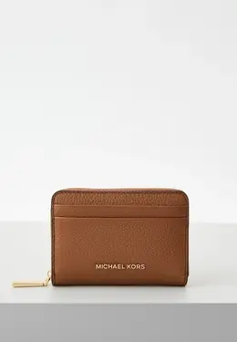 Michael Michael Kors: Коричневый кошелёк 