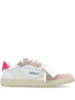 Off-White: Белые кроссовки 