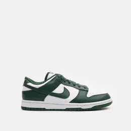 NIKE: Зелёные кроссовки  Dunk Low