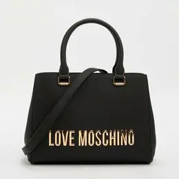 LOVE MOSCHINO: Чёрная сумка 