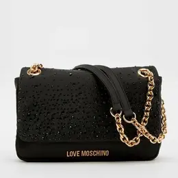 LOVE MOSCHINO: Чёрная сумка 