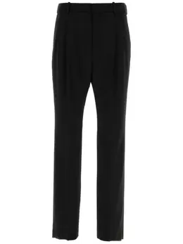 Saint Laurent: Чёрные брюки 