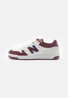 New Balance: Белые кеды 