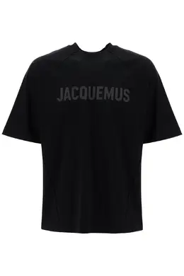 Jacquemus: Чёрная футболка 