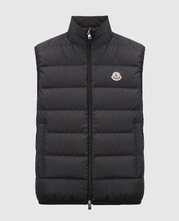 Moncler: Чёрный жилет 