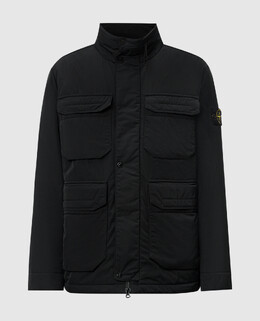 Stone Island: Чёрная куртка 