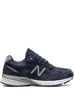 New Balance: Голубые кроссовки 