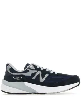 New Balance: Голубые кроссовки 