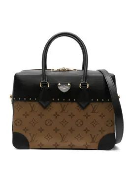 Louis Vuitton Pre-Owned: Коричневая сумка-шоппер 