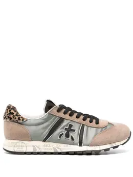 Premiata: Зелёные кроссовки  Lucyd