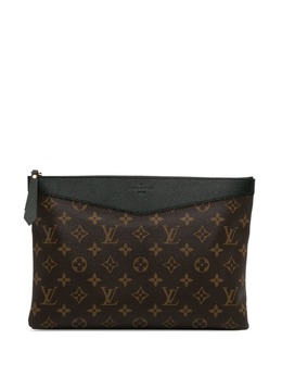 Louis Vuitton Pre-Owned: Коричневый клатч 