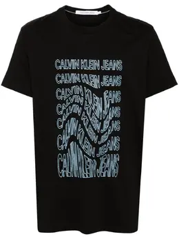 Calvin Klein: Чёрная футболка 