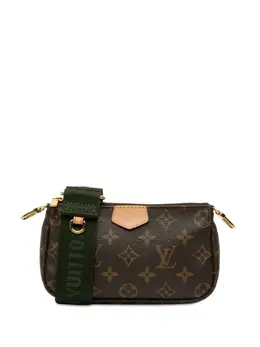 Louis Vuitton Pre-Owned: Коричневая сумка 