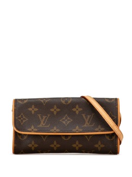 Louis Vuitton Pre-Owned: Коричневая сумка через плечо 