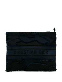 Christian Dior Pre-Owned: Голубой клатч 