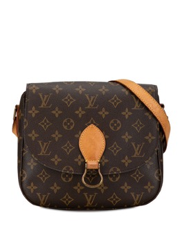 Louis Vuitton Pre-Owned: Коричневая сумка через плечо 