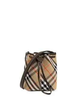 Burberry: Бежевая сумка 