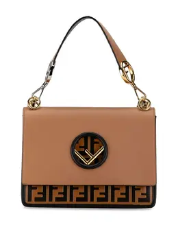 Fendi Pre-Owned: Коричневая сумка 