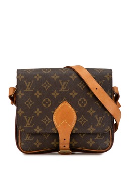 Louis Vuitton Pre-Owned: Коричневая сумка через плечо 