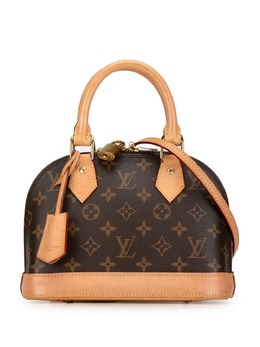 Louis Vuitton Pre-Owned: Коричневая сумка 