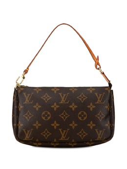 Louis Vuitton Pre-Owned: Коричневая сумка 