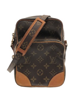 Louis Vuitton Pre-Owned: Коричневая сумка через плечо 