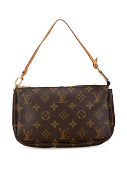 Louis Vuitton Pre-Owned: Коричневая сумка 