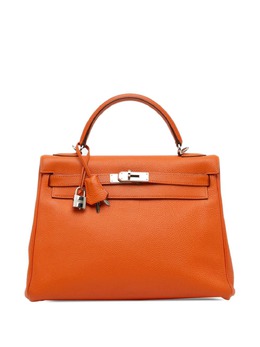 Hermès Pre-Owned: Оранжевая сумка 