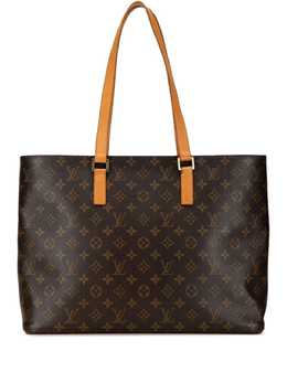 Louis Vuitton Pre-Owned: Коричневая сумка-шоппер 