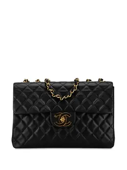 CHANEL Pre-Owned: Чёрная сумка 