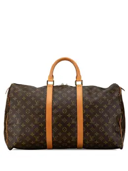 Louis Vuitton Pre-Owned: Коричневая сумка 