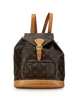 Louis Vuitton Pre-Owned: Коричневый рюкзак 