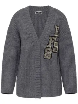 Elisabetta Franchi: Трикотажный кардиган 
