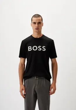 Boss: Чёрная футболка 