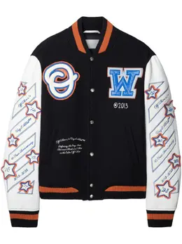 Off-White: Чёрная куртка 