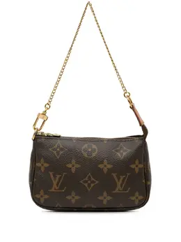 Louis Vuitton Pre-Owned: Коричневая сумка 