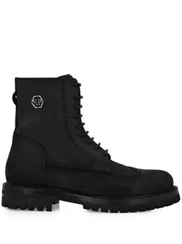 Philipp Plein: Чёрные ботинки 