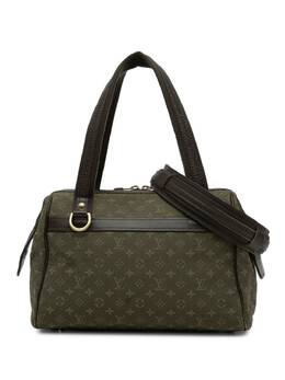 Louis Vuitton Pre-Owned: Зелёная сумка 