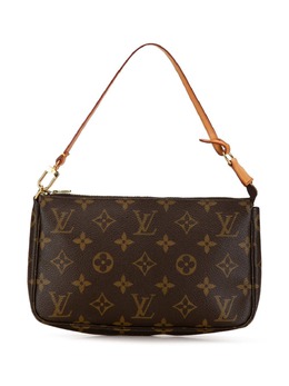 Louis Vuitton Pre-Owned: Коричневая сумка 