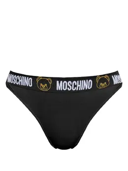 Moschino: Чёрные трусы  Teddy Bear