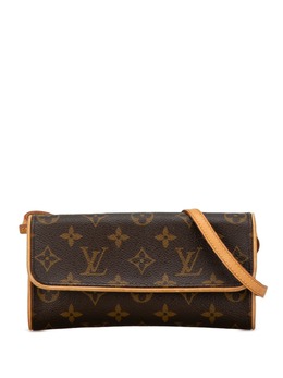 Louis Vuitton Pre-Owned: Коричневая сумка через плечо 