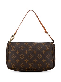 Louis Vuitton Pre-Owned: Коричневая сумка 