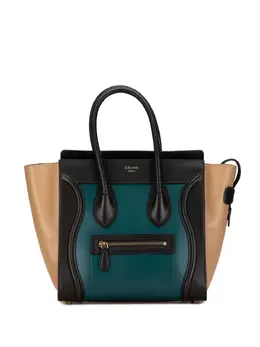 Céline Pre-Owned: Зелёная сумка-шоппер 